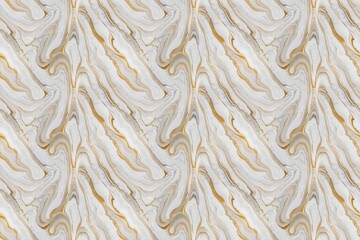 Seamless Abstract Gold Marble