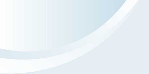 White luxury background curve shape design minimal bright with space for content. vector illustration EPS10.