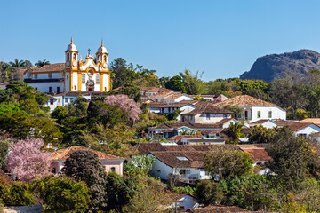 City of Tiradentes in Minas Gerais