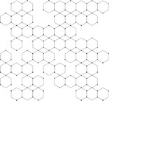 Connected Hexagon Line