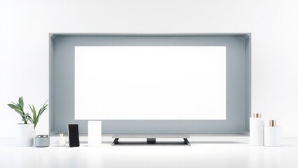 Clean Product Display Background with Ample Copy Space for Effective Visual Storytelling