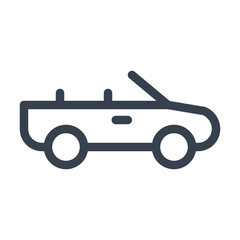 Car Body Vehicle Cabriolet Icon