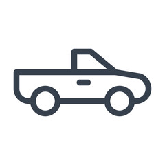 Pickup Car Body Vehicle Icon