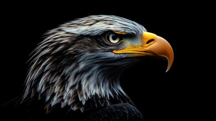 Obraz premium Eagle portrait, close-up