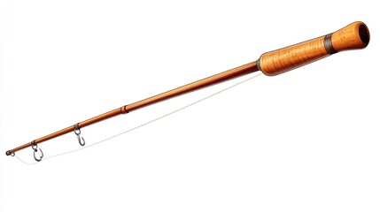 Fishing rod illustration