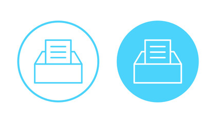 Fototapeta premium Archive folders icon vector. Document vector icon. Archive storage icon.