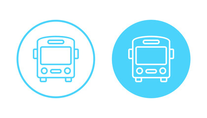 Bus icon vector. bus sign and symbol