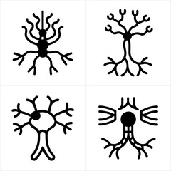 nerve icon set
