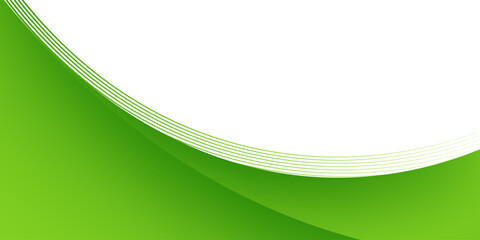 abstract elegant green curve background suit for banner, web, presentation, poster, brochure
