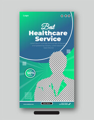 Medical Social media Covers and instagram post Design template