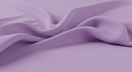 Obraz premium Soft Purple Fabric Texture with Gentle Waves and Smooth Surface