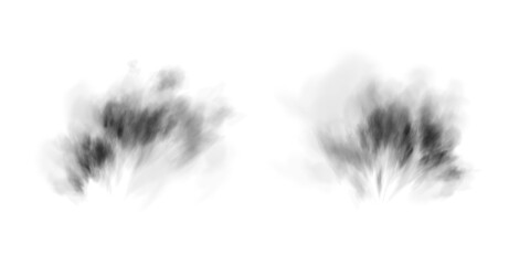 Obraz premium Incredible and Beautiful Black Smoke Background. A Stunning Magical Vapor and Fog Effect That Captivates You