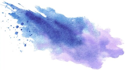 Obraz premium Dynamic abstract brush strokes in watercolor artistic studio soft color palette