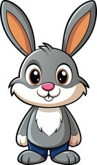 Cartoon bunny Vector 