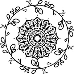 illustration of mandala