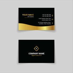 Colorful business card template