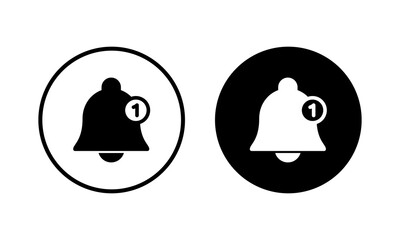 Bell Icon vector illustration. Notification sign and symbol for web site design