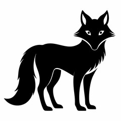 Stylized Fox Silhouette