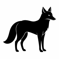 Stylized Fox Silhouette