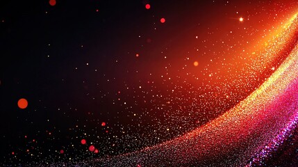   Black backgrounds with red and orange lights