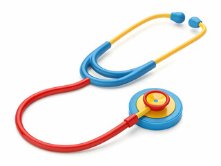 Colorful Toy Stethoscope for Kids Medical Play and Imaginative Fun