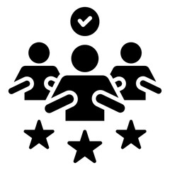 Experience Glyph Icon