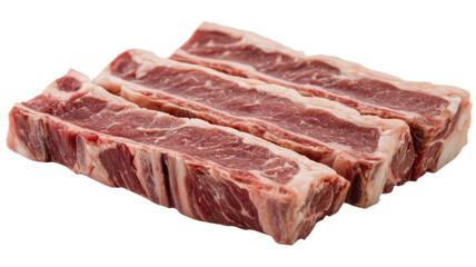 Fototapeta premium Title: Closeup of Juicy Ribeye Steak with Perfect Grilling Marks in PNG