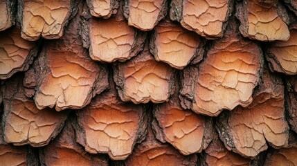 Tree bark texture close-up with rough, cracked scales