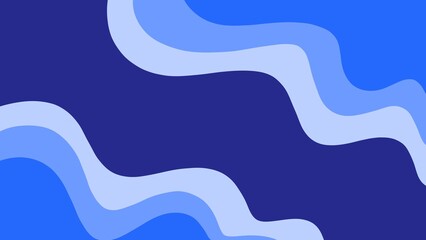 Abstract background of ocean blue waves