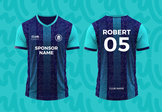 Soccer Jersey Uniform Design Template
