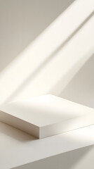 Minimalist architectural composition indoor space abstract design modern aesthetics unique lighting