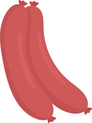 Animal source food clipart design illustration