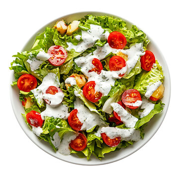 Ranch dressing salad png