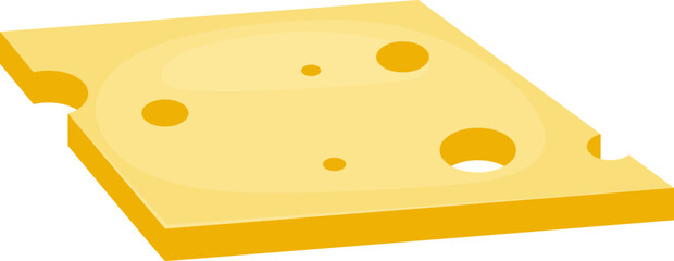 Cheese clipart design illustration