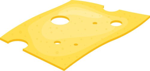 Cheese clipart design illustration
