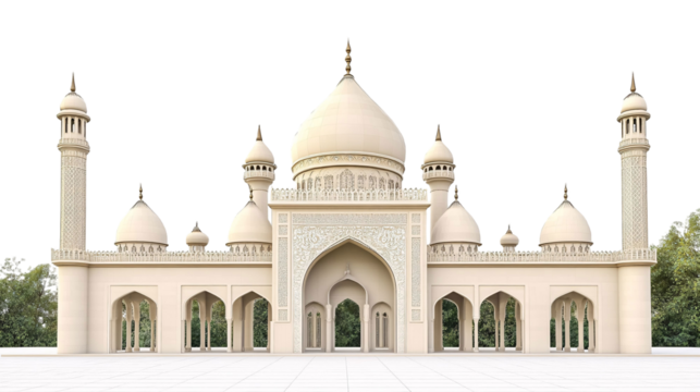 Tawheed Poster for Islamic Faith Declaration - Isolated on White Background