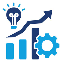 Progress Flat Blue Icon