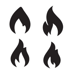 Fire Flame fire icon fire logo fire vector flame logo 