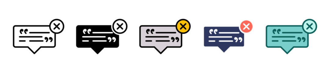 Phrases multiple icon
