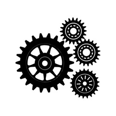 gear vector silhouette