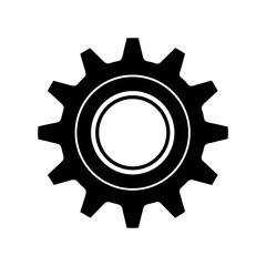 gear vector silhouette