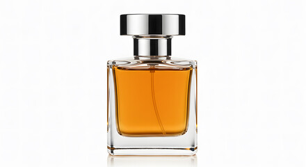 perfume bottle isolated white background