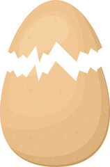 Chicken eggs clipart design illustration