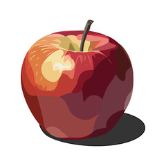 Vector illustration of fresh apples V3