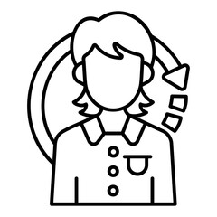 Fototapeta premium Customer Retention Icon