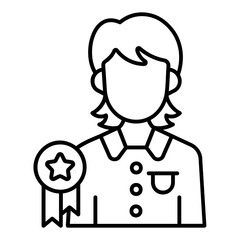 Obraz premium Customer Reward Icon