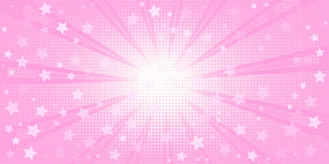 Background with pink gradient and concentrated lines interspersed with