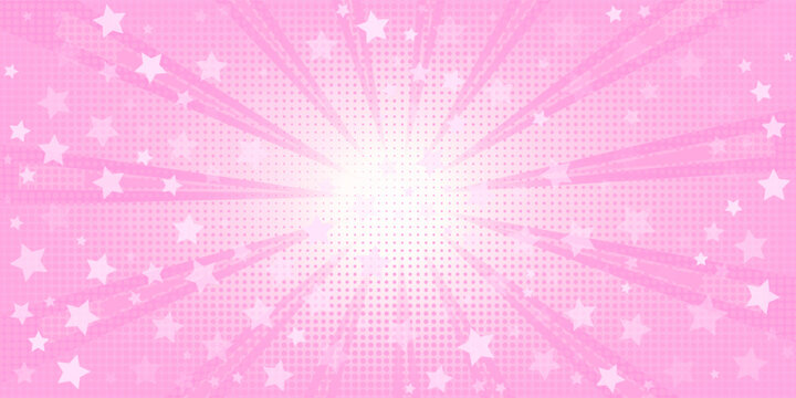 Background with pink gradient and concentrated lines interspersed with