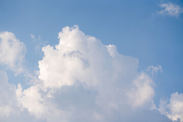 Sky Blue,Cloud Background,white clouds floating on blue sky in beautiful morning.