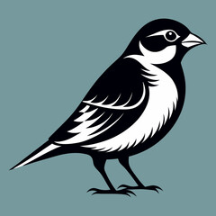 Download Sparrow Birds Silhouette Vector Illustration Svg File For Design.